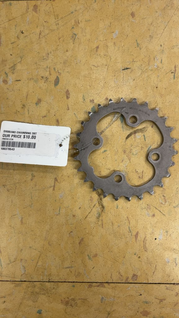 Shimano Chainring M9/10S 26T 4-Bolt