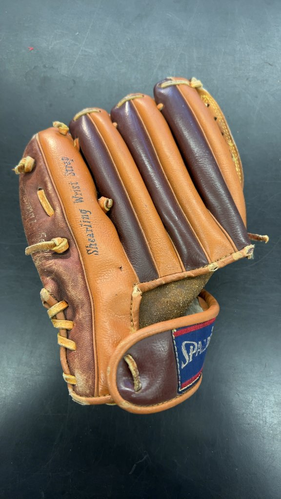 Spalding 42-225 Baseball Glove Brown 12"