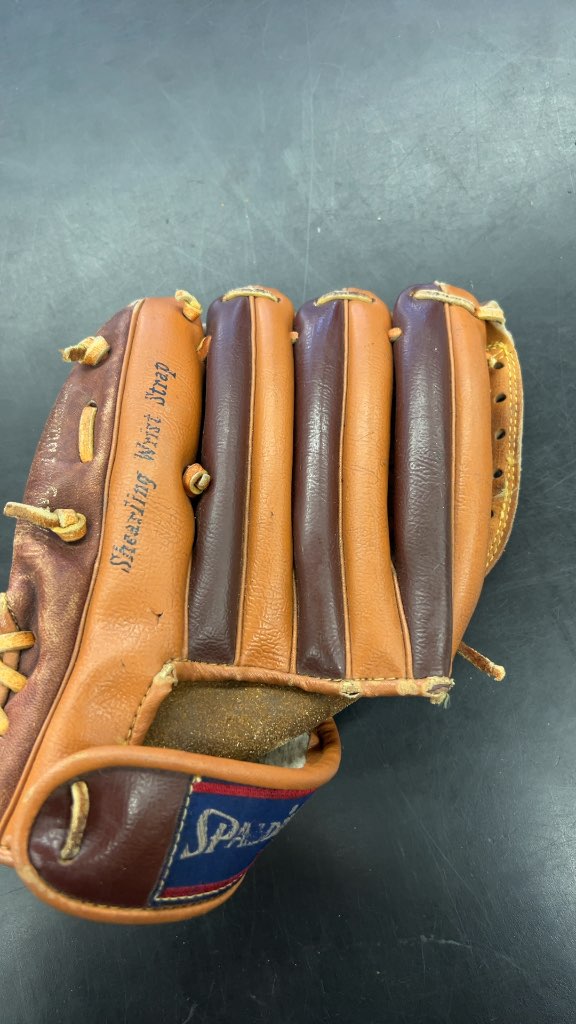 Spalding 42-225 Baseball Glove Brown 12"