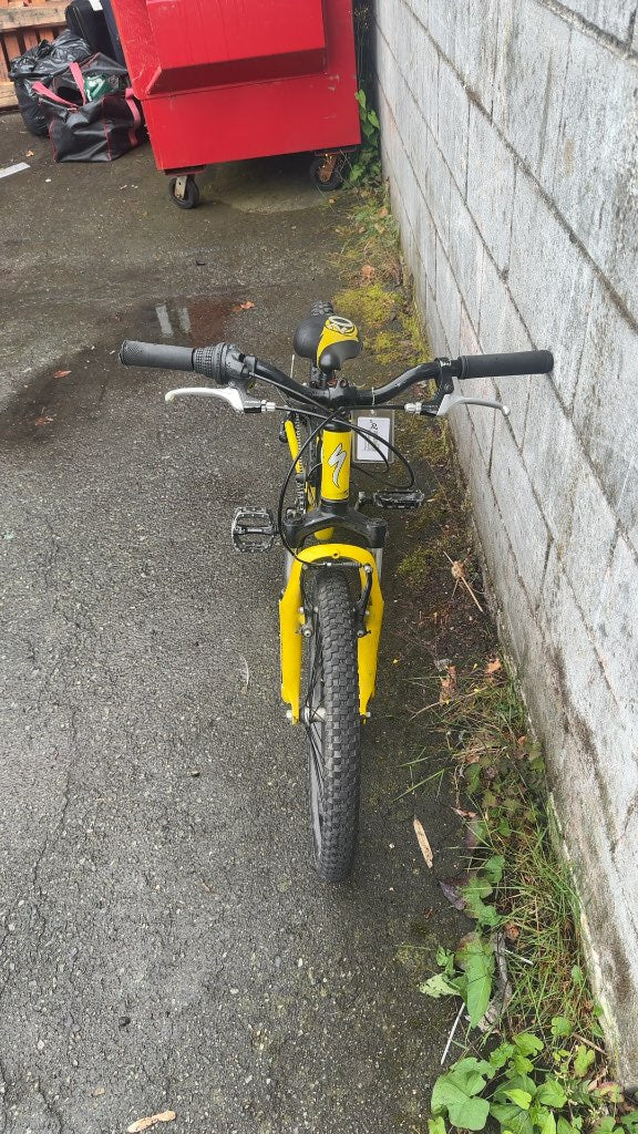 Specialized Kids Mountain Bike Hotrock 20 Yellow/Black Used 20"