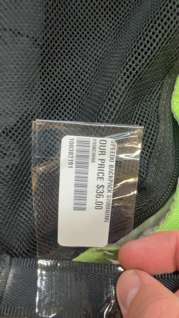 Speedo Teamster 35L Swim Backpack Lime Green Used
