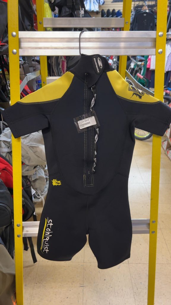 Stohlquist Kids Shorty Wetsuit Super Stretch 2mm Good Condition Size L
