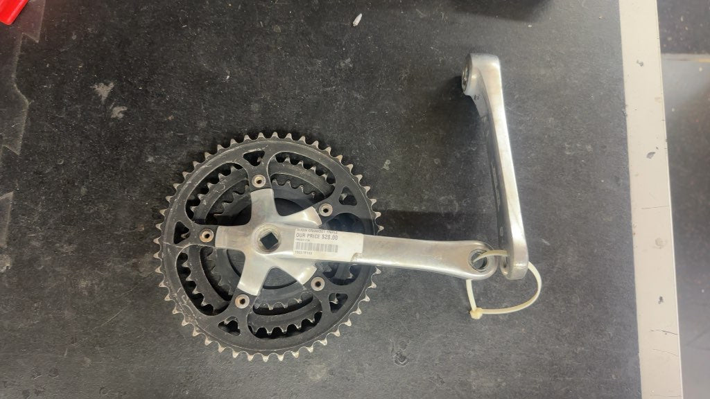 Sugino Triple Crankset Square Taper Used