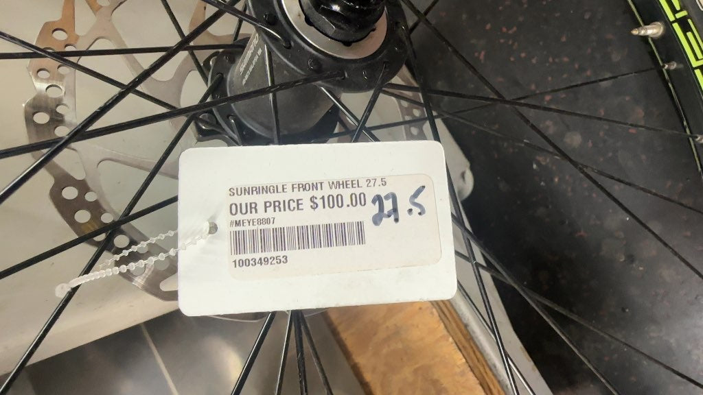 SunRingle Inferno 27 27.5" Front Wheel with Maxxis High Roller II Tire