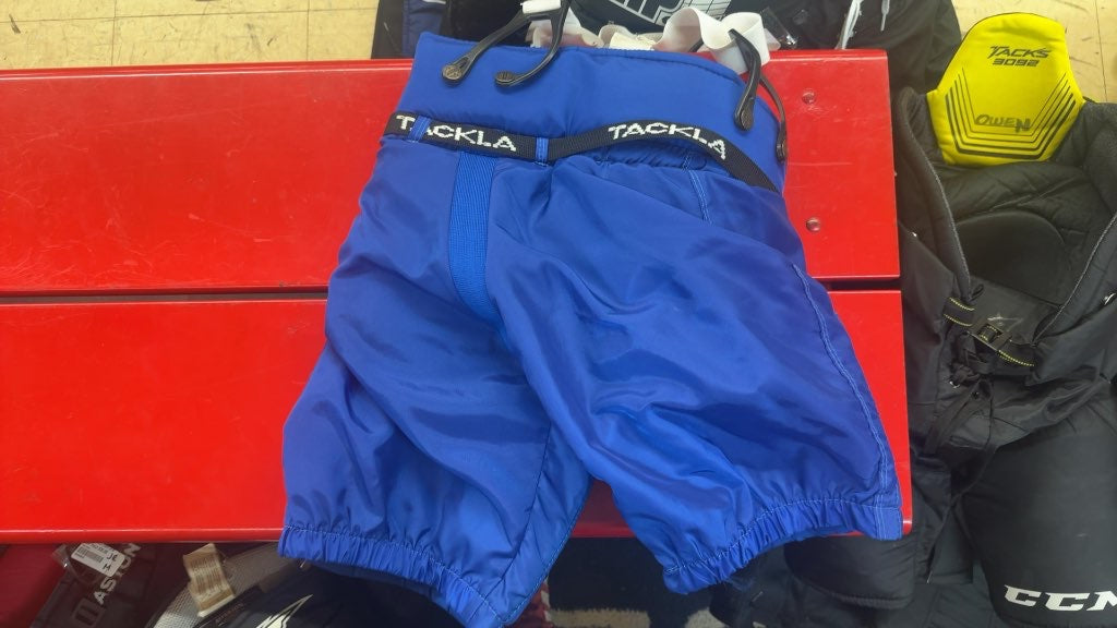Tackla Hockey Pants Junior Small Blue Used
