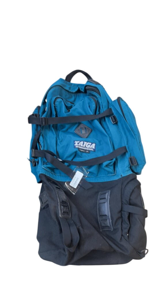 Taiga International Hiking Backpack Transit LG Teal/Black Used Large