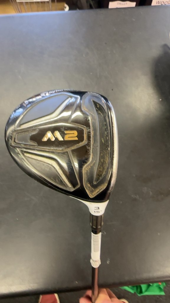 TaylorMade Fairway Wood M2 3 Wood Used 15 Degree