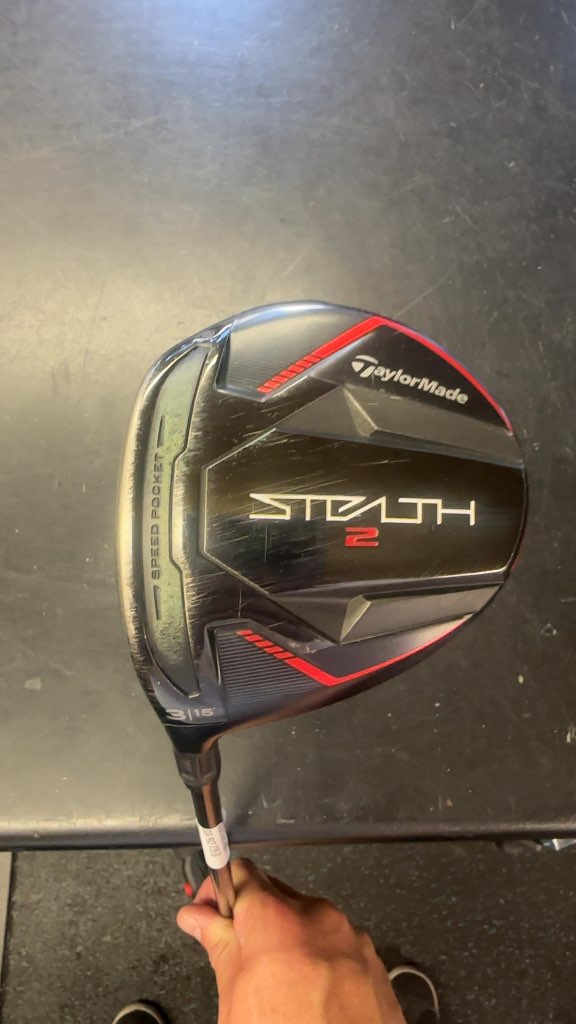 TaylorMade Golf Club Stealth 2 3 Wood LH Used 15°