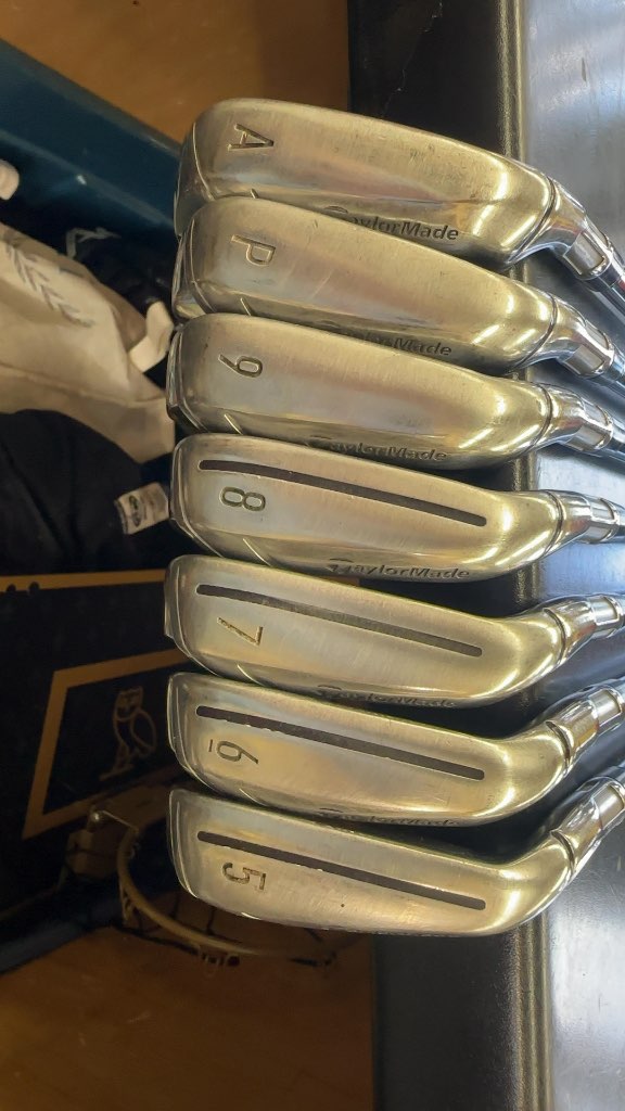 TaylorMade Iron Set SIM MAX OS 5-AW Used