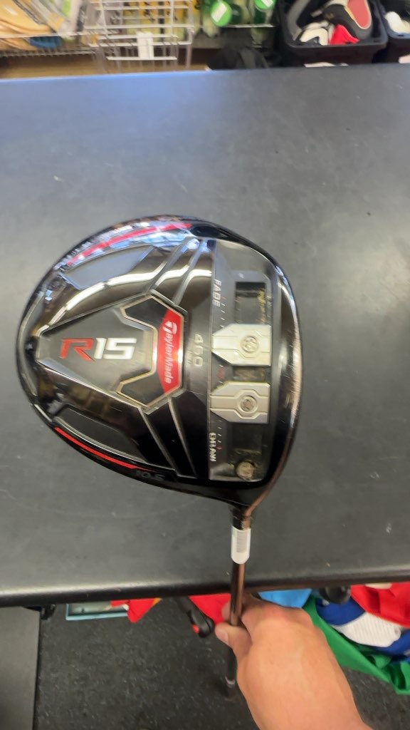 TaylorMade R15 460 Driver 10.5° Speeder 57 R-Flex Used