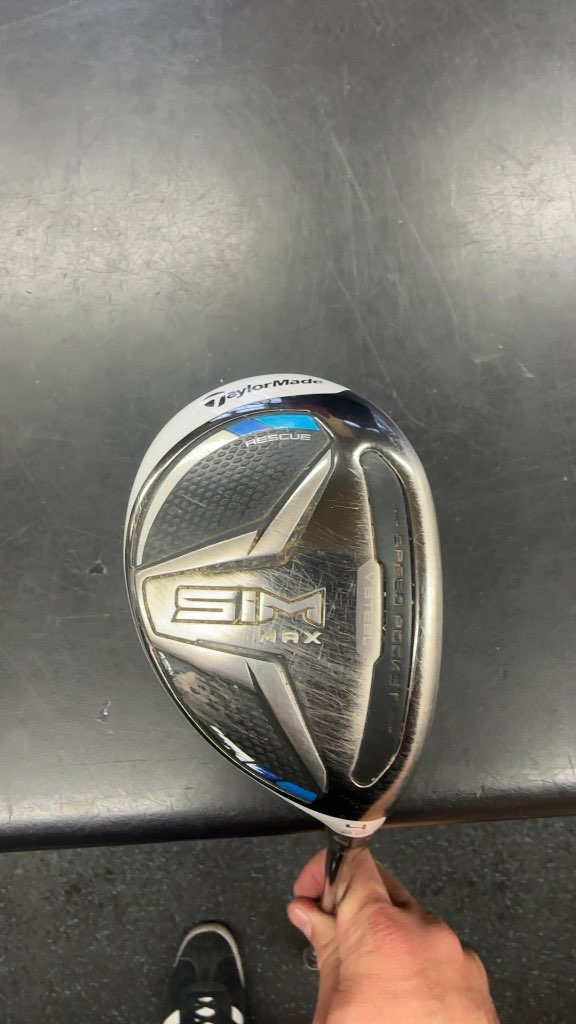 TaylorMade SIM Max Rescue 4 Hybrid 22° Used