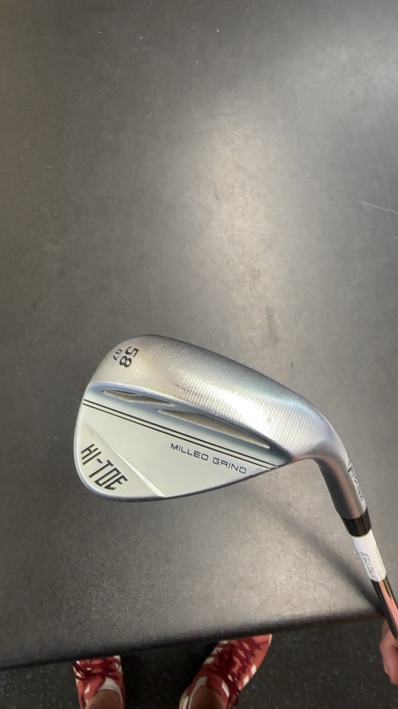 TaylorMade Wedge Hi-Toe Milled Grind 58 Degree Used