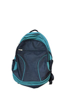 Teal and Black Multi-Compartment Backpack - Good Condition