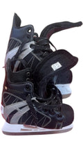 TechEdge Ice Skates Youth 12Y Used Black/Silver
