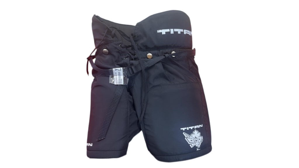 Titan Youth Hockey Pants Black Large