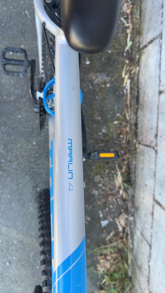 Trek Mountain Bike Marlin 4 Silver Used 29"