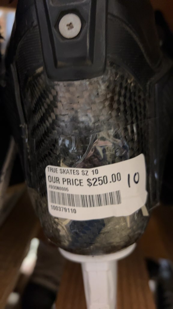 TRUE Hockey Skates SHIFT Size 10