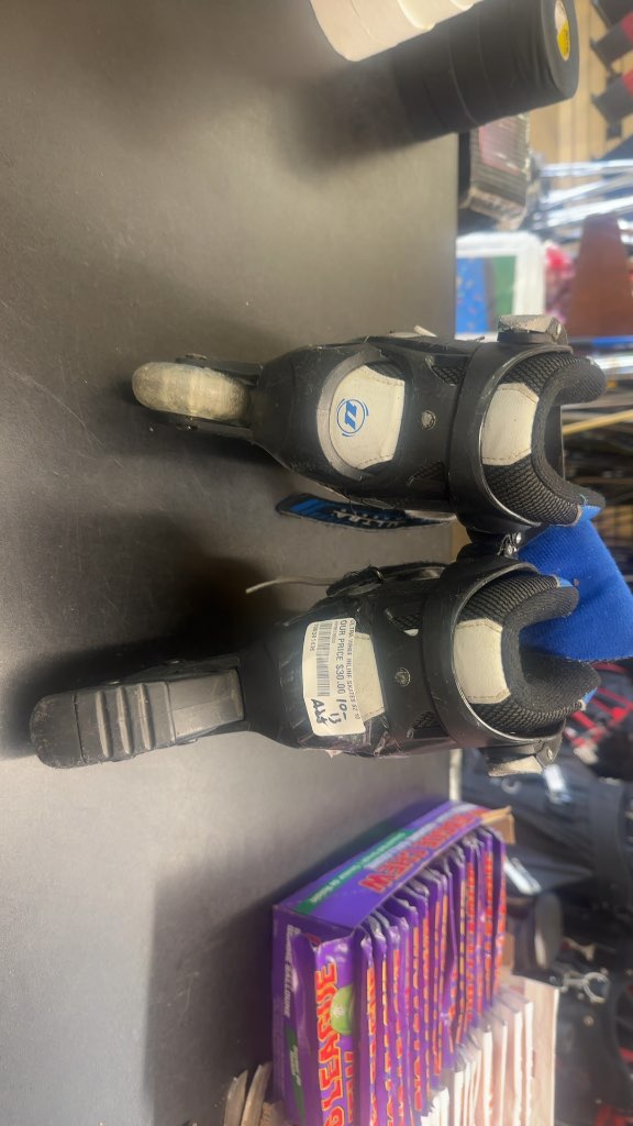 Ultra Wheels Inline Skates ABEC-5 Blue/Black Used Size 10-13 adjustable  kids skates