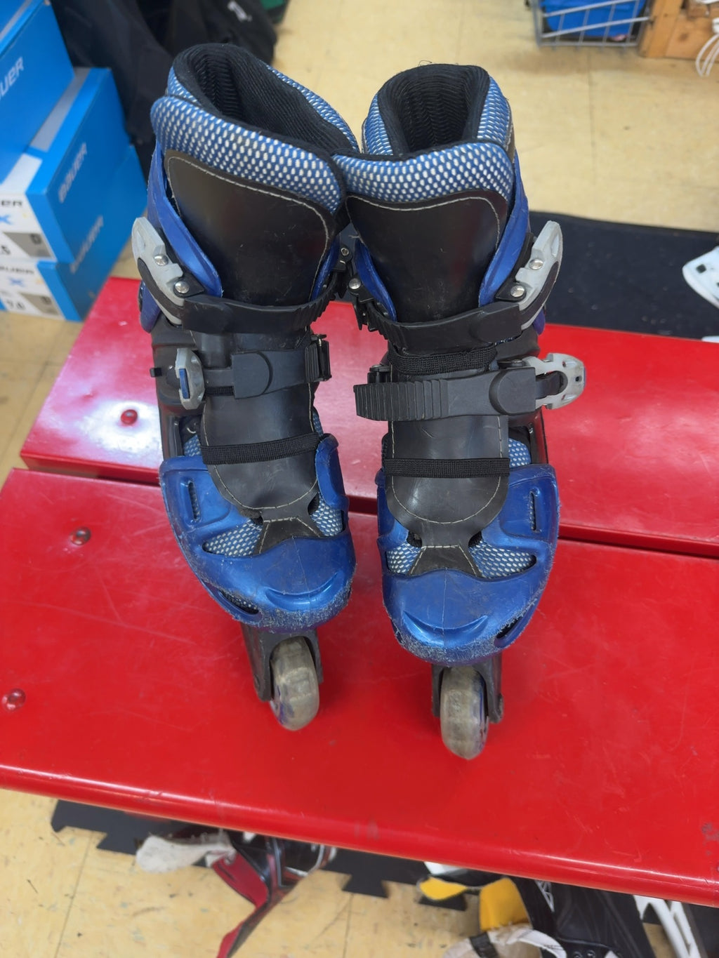 Ultra Wheels Transformer Adjustable Inline Skates - Blue/Black - Size 3-6