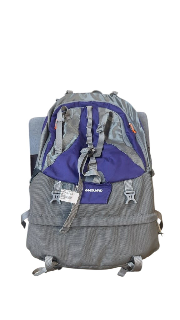 Vanguard Hiking Backpack Grey and Purple Used