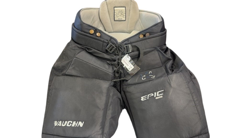 Vaughn Goalie Pants Epic 8606 Black Used Senior Medium