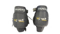 Vaughn V5 7990 Double Shield Goalie Knee Guards Used Black-Senior
