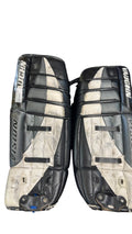 Vaughn Vision Goalie Leg Pads Black/White Used 27"