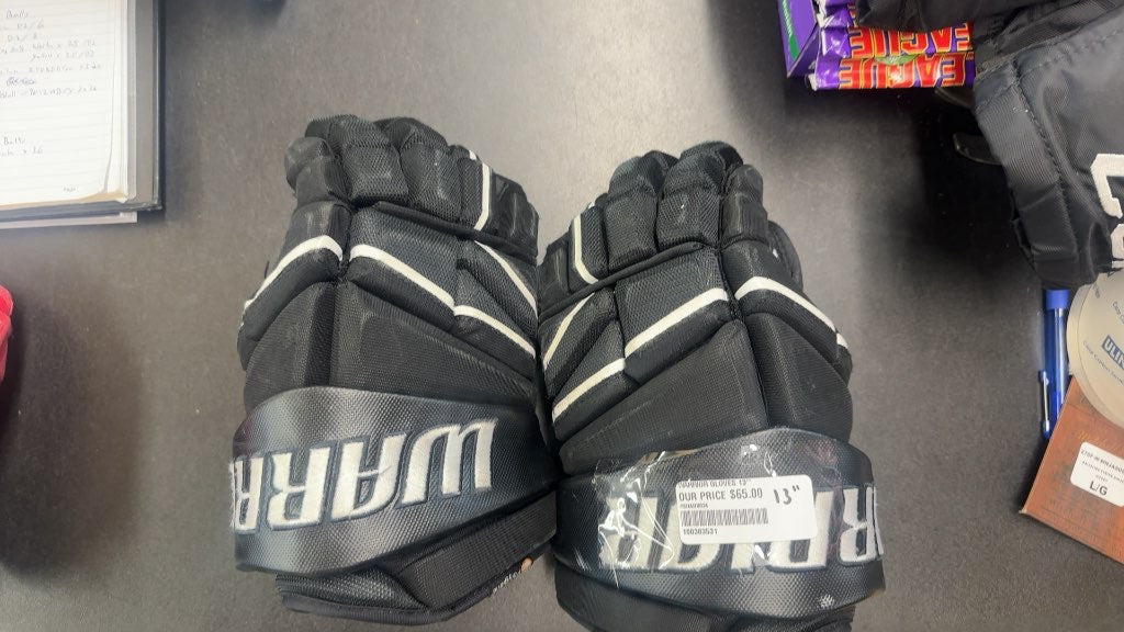 Warrior Alpha LX Hockey Gloves Black 13"