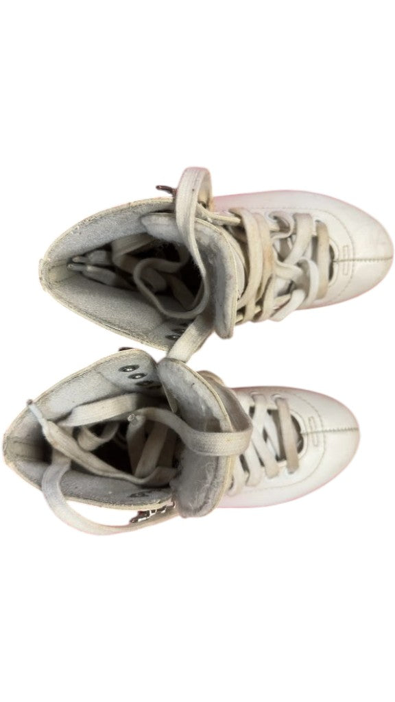 White Figure Skates Used