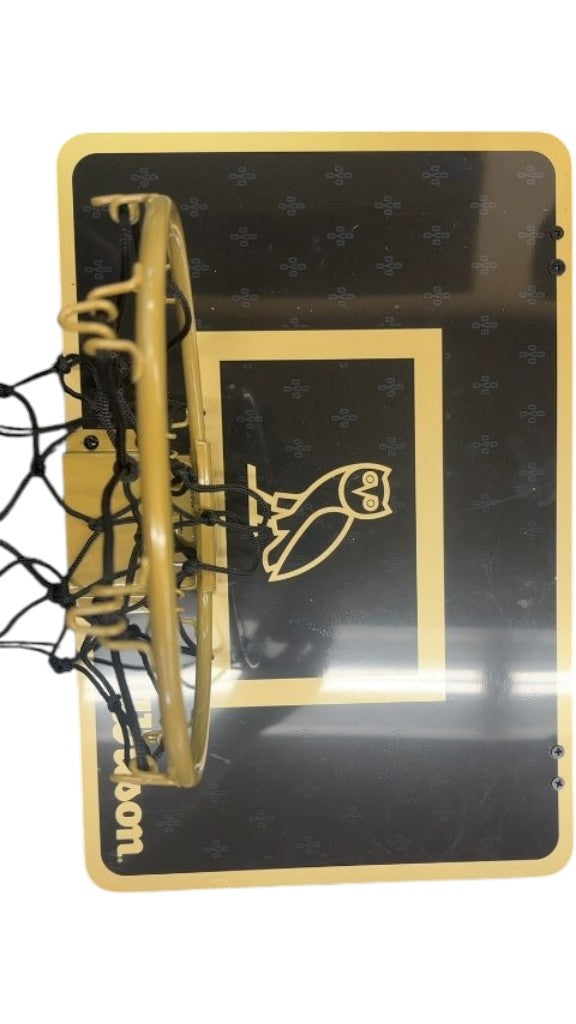 Wilson x OVO Mini Basketball Hoop Black/Gold Good Condition ( no ball)