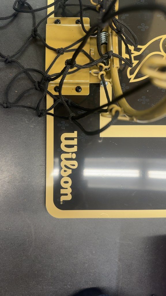 Wilson x OVO Mini Basketball Hoop Black/Gold Good Condition ( no ball)