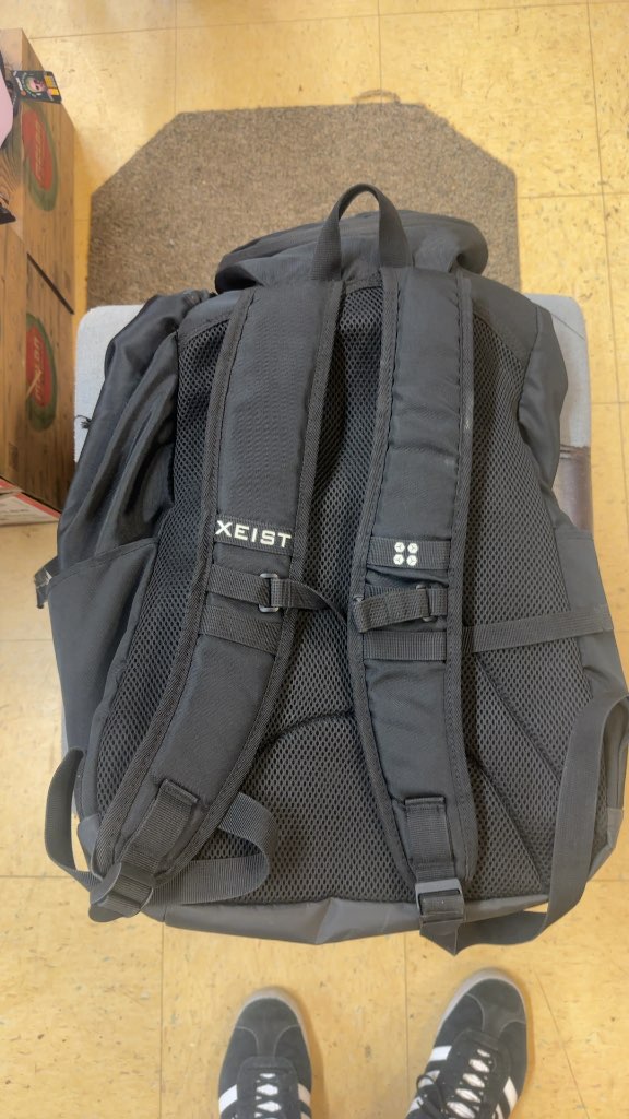 XEIST Backpack North Shore Basketball Academy Black Good Condition