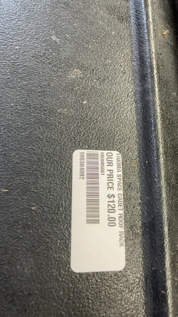 Yakima Space Cadet Roof Cargo Box Black Used