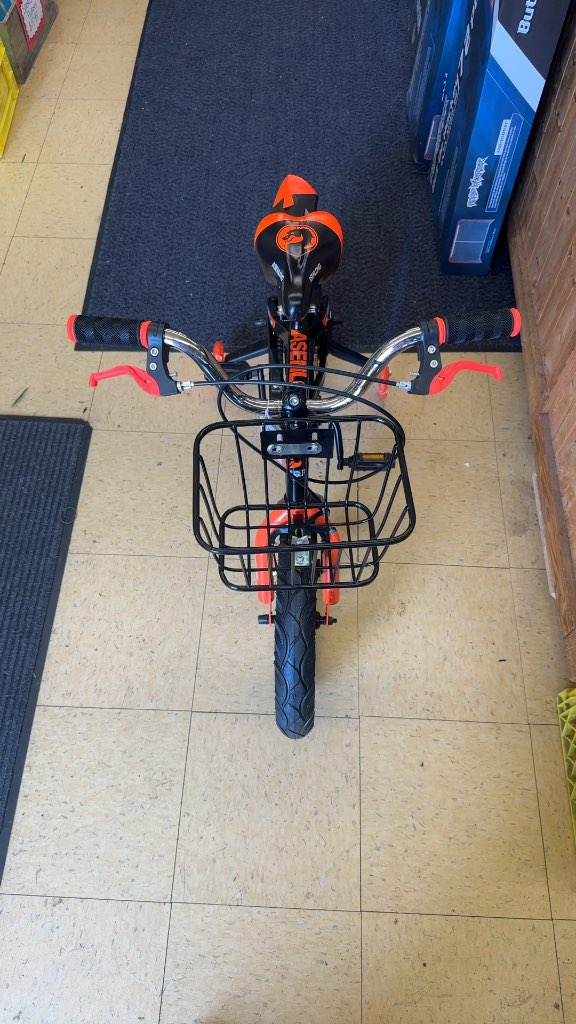 Asenlong Kids Bike 16" Black/Orange Good Condition