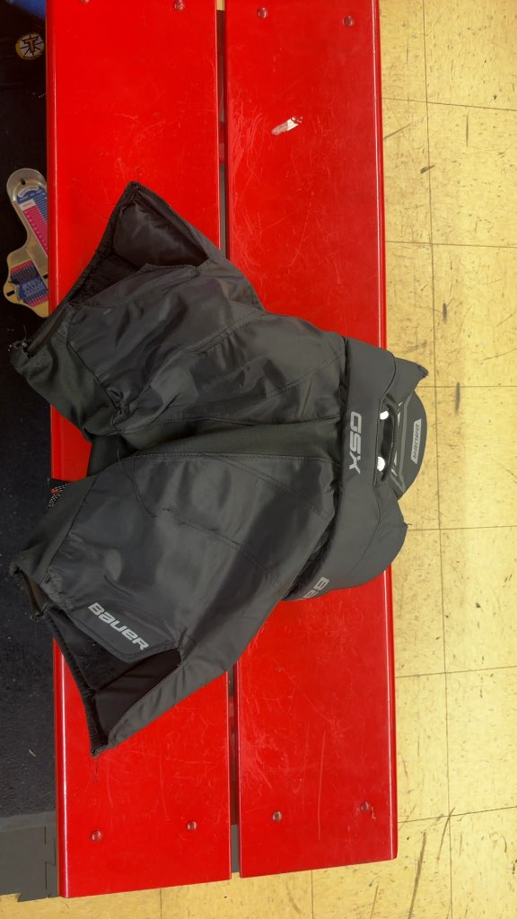 Bauer GSX Junior Goalie Pants Black - Size Small