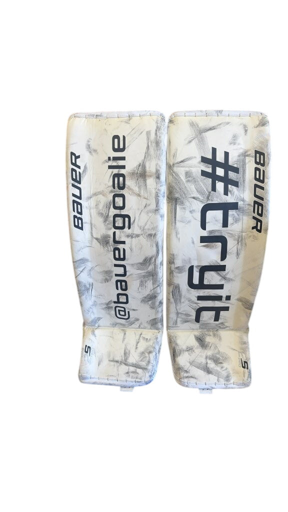 Bauer Supreme 2S Pro Goalie Leg Pads Used Senior Large-in very good condition just needs a magic eraser