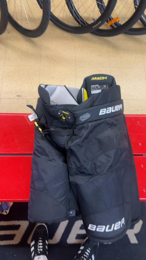 Bauer Supreme Mach Hockey Pants Senior XL Black Excellent Condition