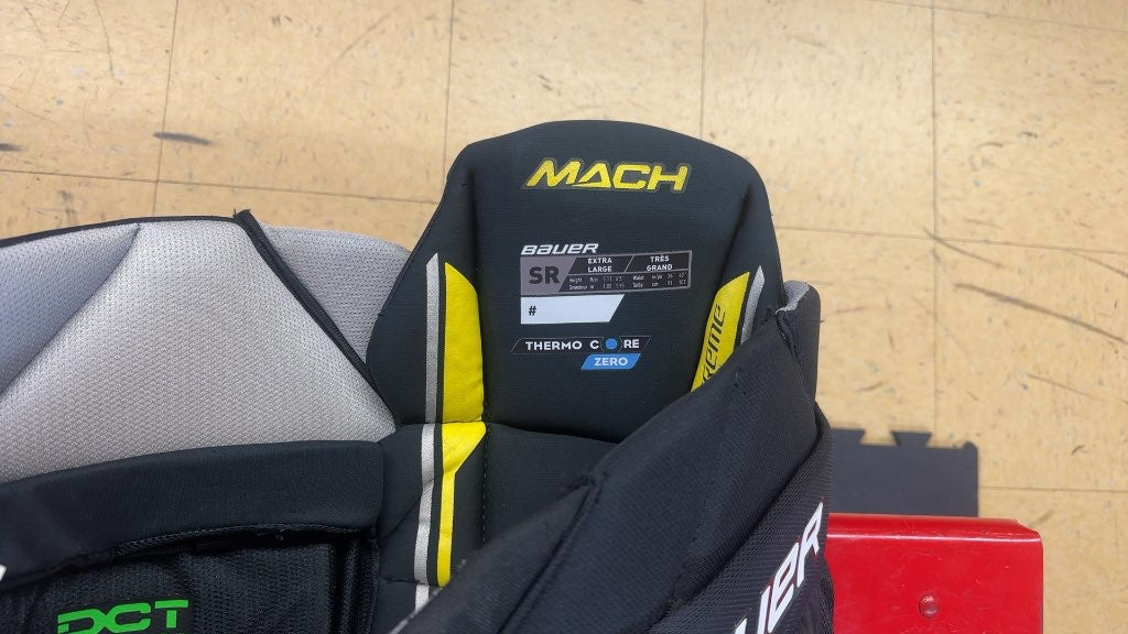 Bauer Supreme Mach Hockey Pants Senior XL Black Excellent Condition