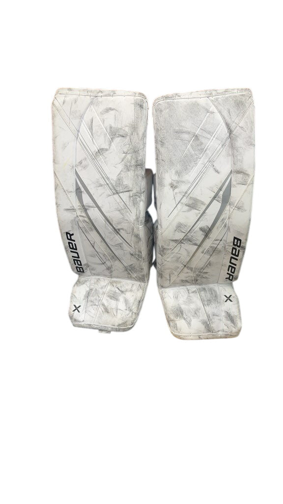 Bauer Vapor X5 Pro Goalie Leg Pads Used Intermediate Large 32"+