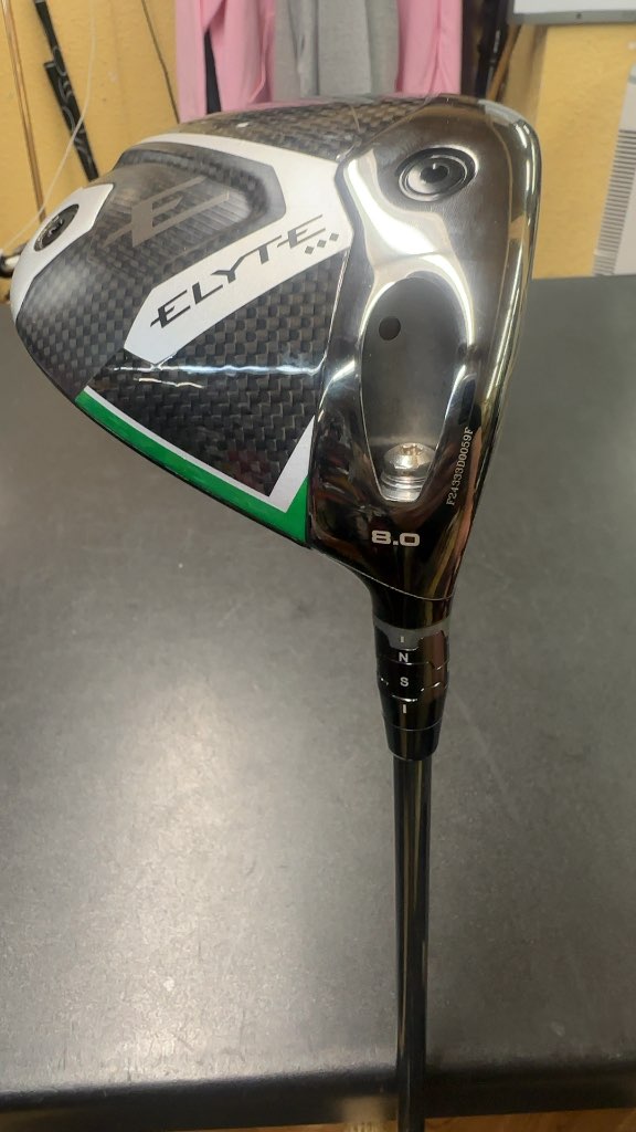 Callaway Elyte Triple Diamond Driver 8.0 Degree-great condition