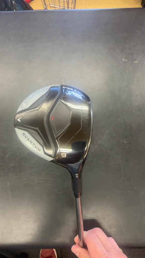 Callaway Quantum Max 9 Wood Fairway Wood 24° Excellent Condition
