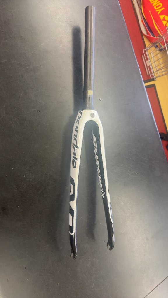 Cannondale SuperSix EVO Carbon Road Bike Fork Used White/Black