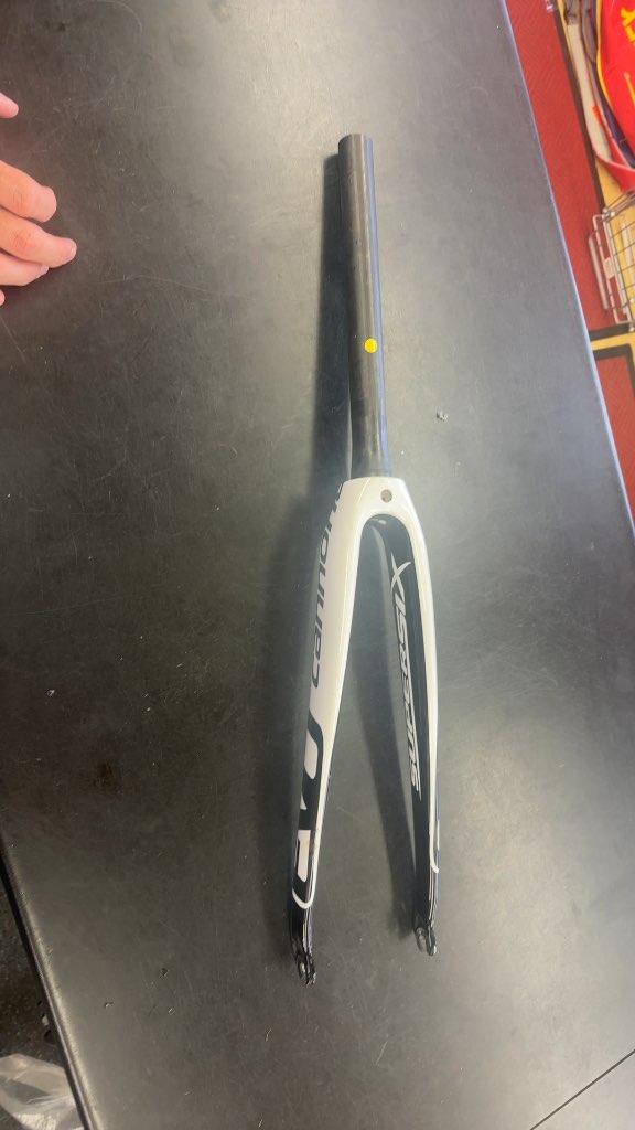 Cannondale SuperSix EVO Carbon Road Bike Fork Used White/Black