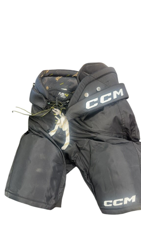 CCM Tacks AS-V Pro Hockey Pants Senior Large Black Used