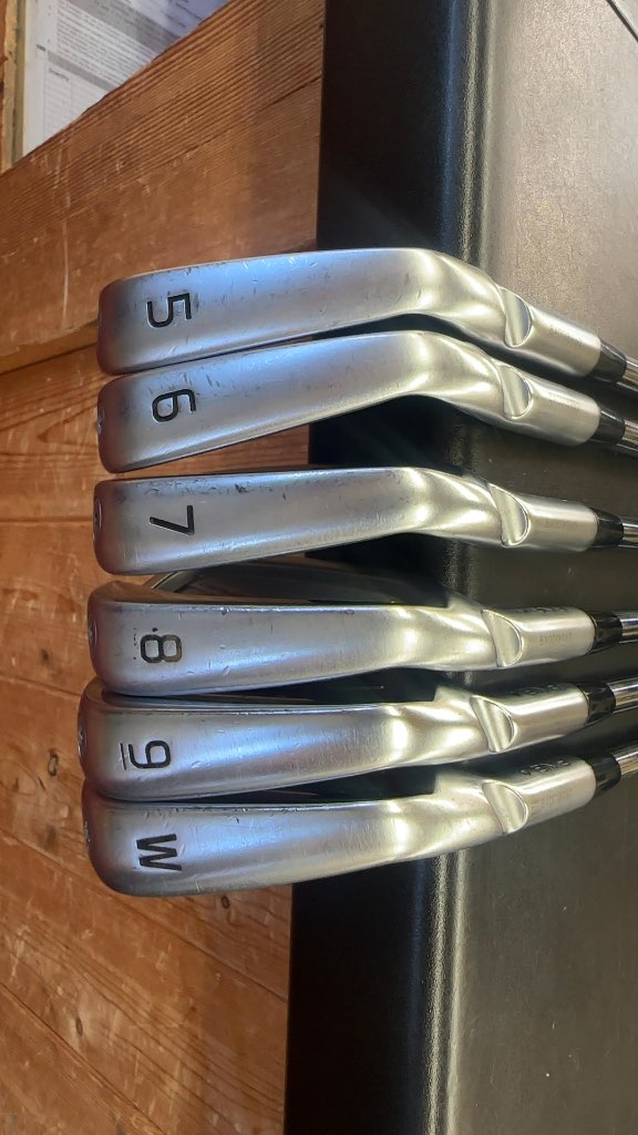 PING Blueprint S Forged Iron Set 5-PW KBS $-Taper 125 Steel Good Condition