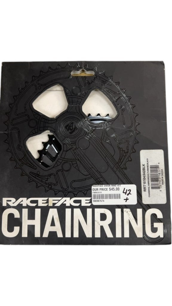 RaceFace Turbine Chainring 42T 10-Speed 104 BCD New in Box