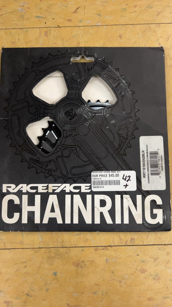 RaceFace Turbine Chainring 42T 10-Speed 104 BCD New in Box