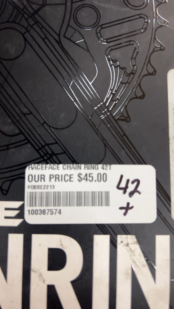 RaceFace Turbine Chainring 42T 10-Speed 104 BCD New in Box