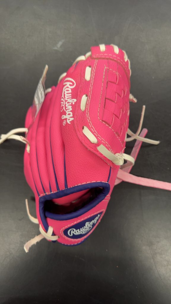 Rawlings Baseball Glove Players Series PL90PPW Pink Excellent Condition 9"