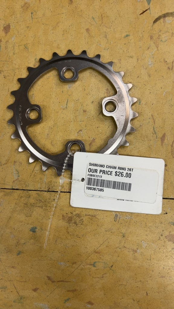 Shimano SG-X 26T Chainring Silver